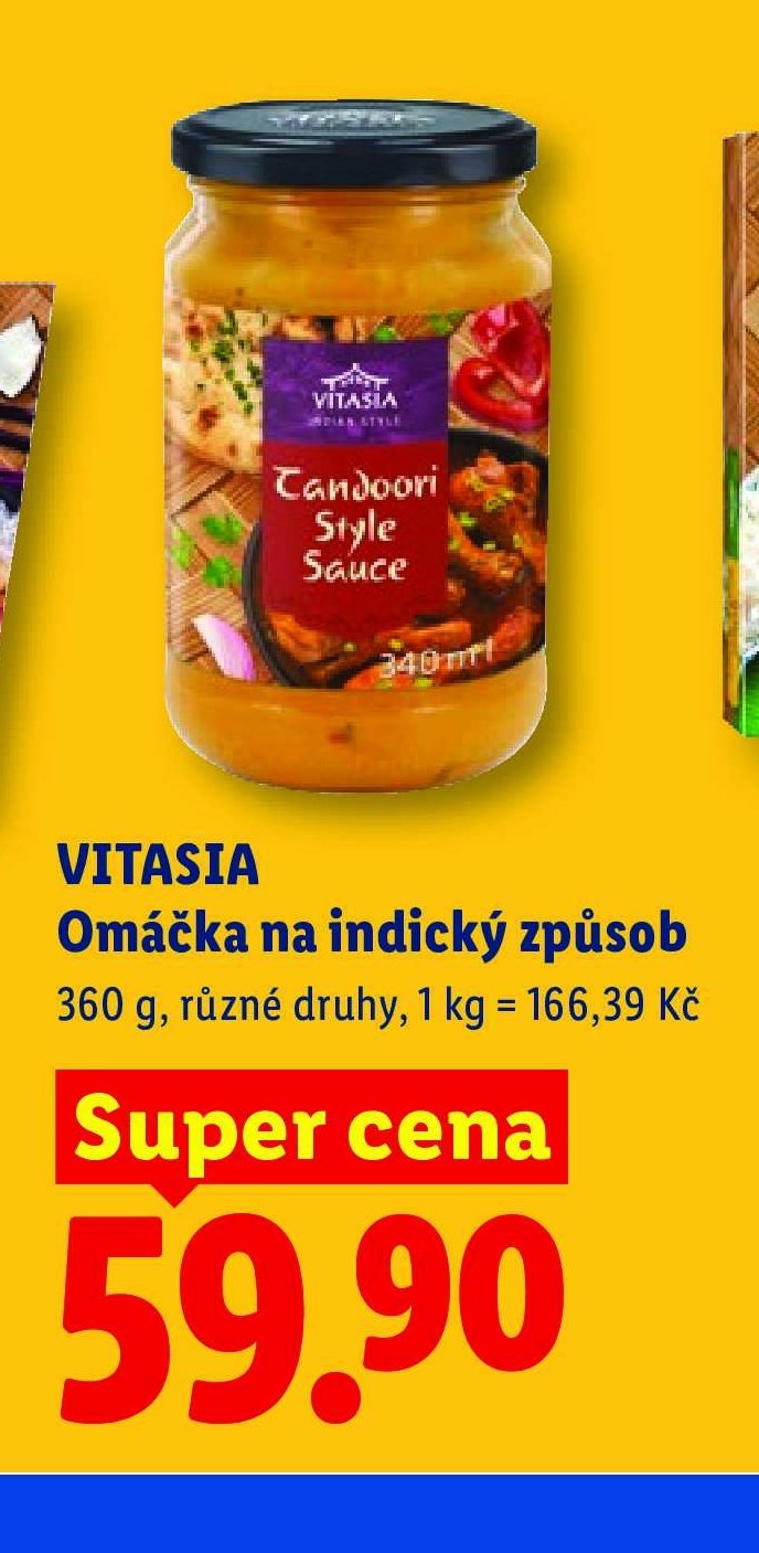 VITASIA Omáčka na indický způsob