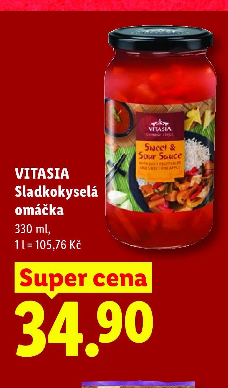 VITASIA Sladkokyselá omáčka