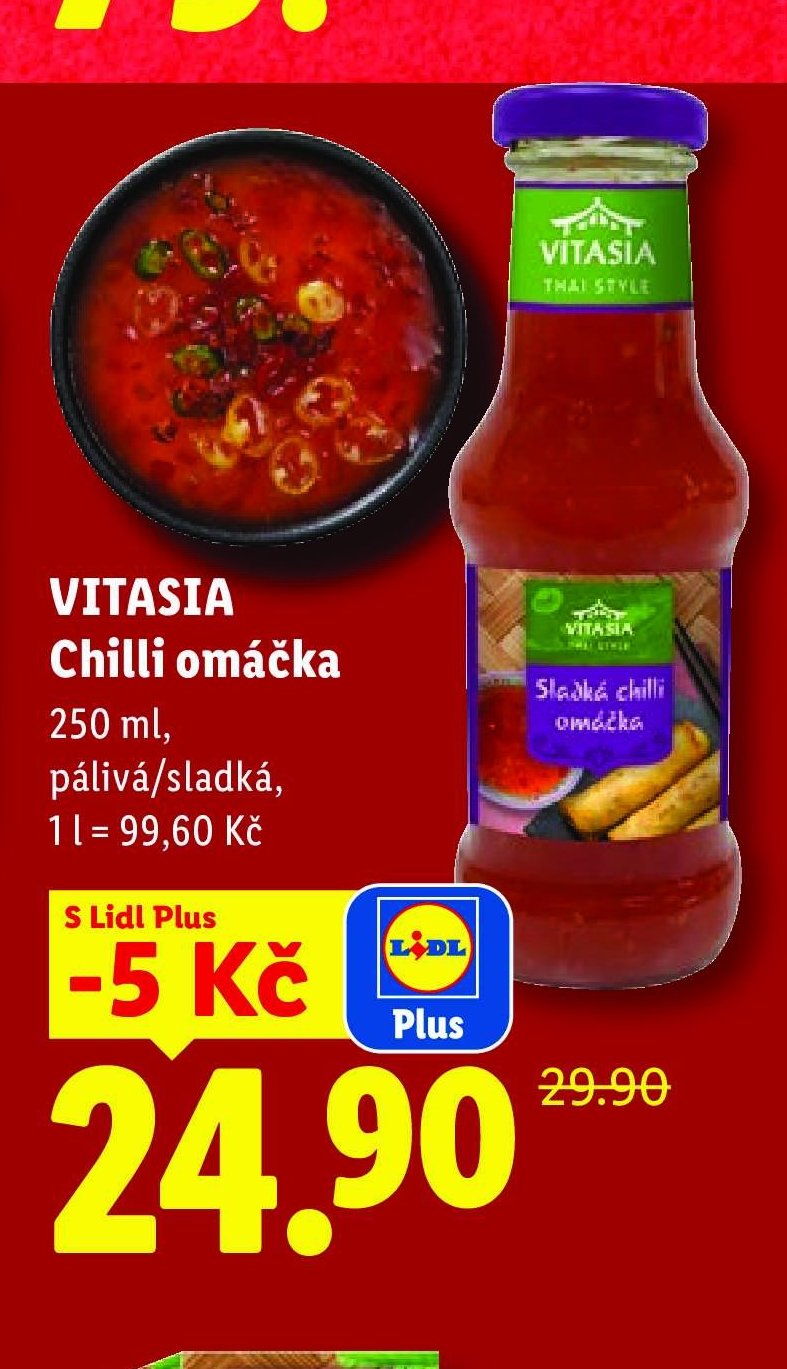 VITASIA Chilli omáčka