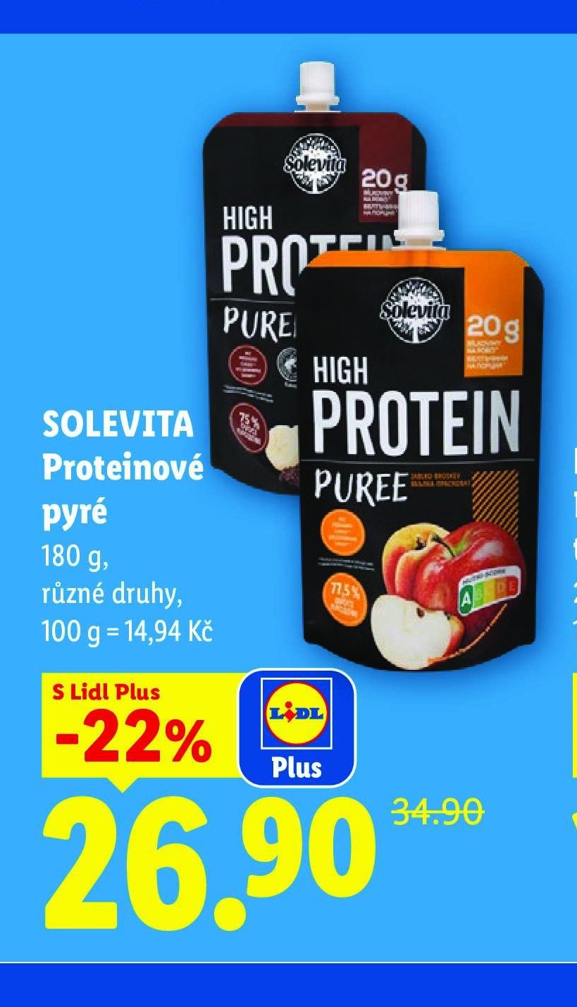 SOLEVITA Proteinové pyré