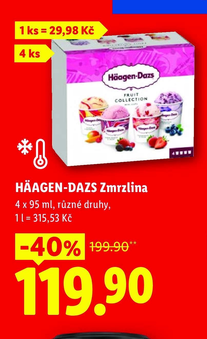 HÄAGEN-DAZS Zmrzlina