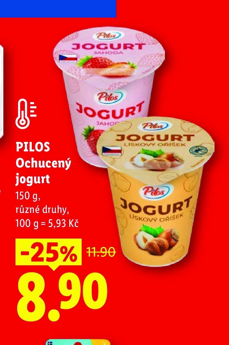 PILOS Ochucený jogurt