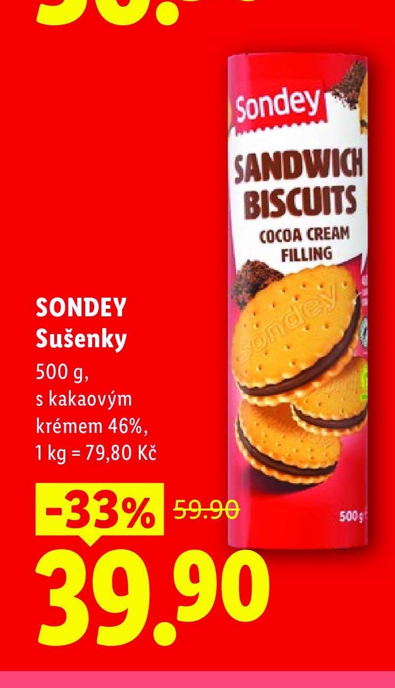 SONDEY Sušenky
