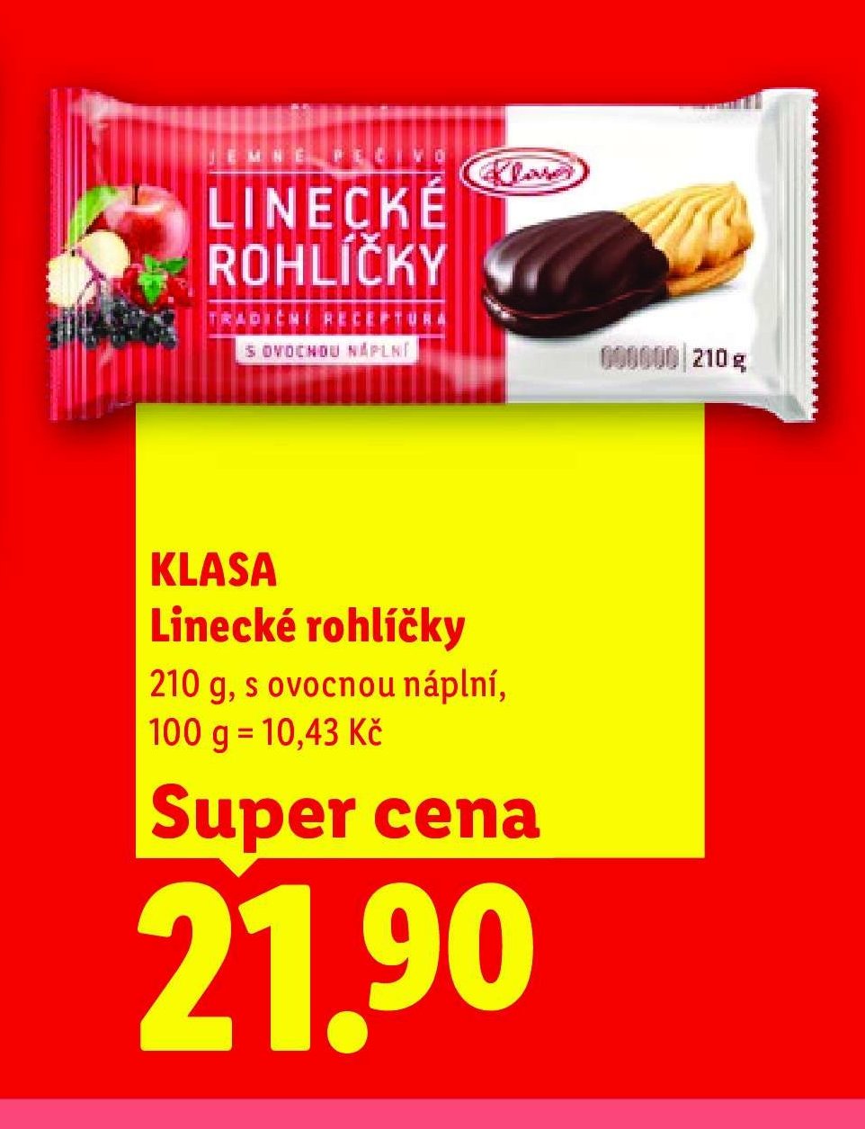 KLASA Linecké rohlíčky