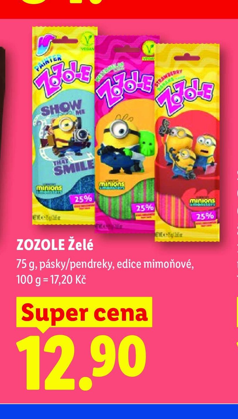 ZOZOLE Želé