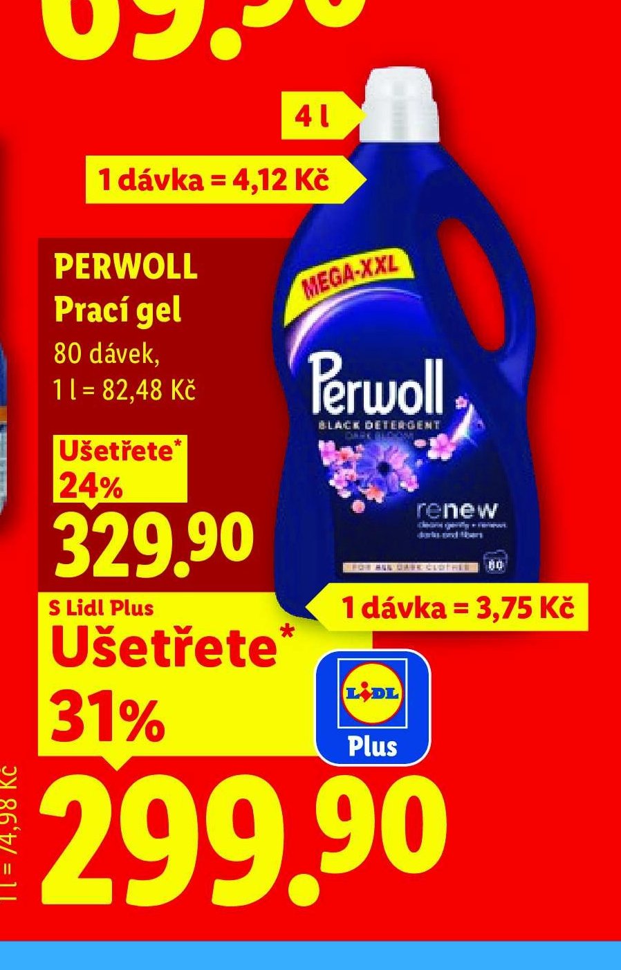 PERWOLL Prací gel