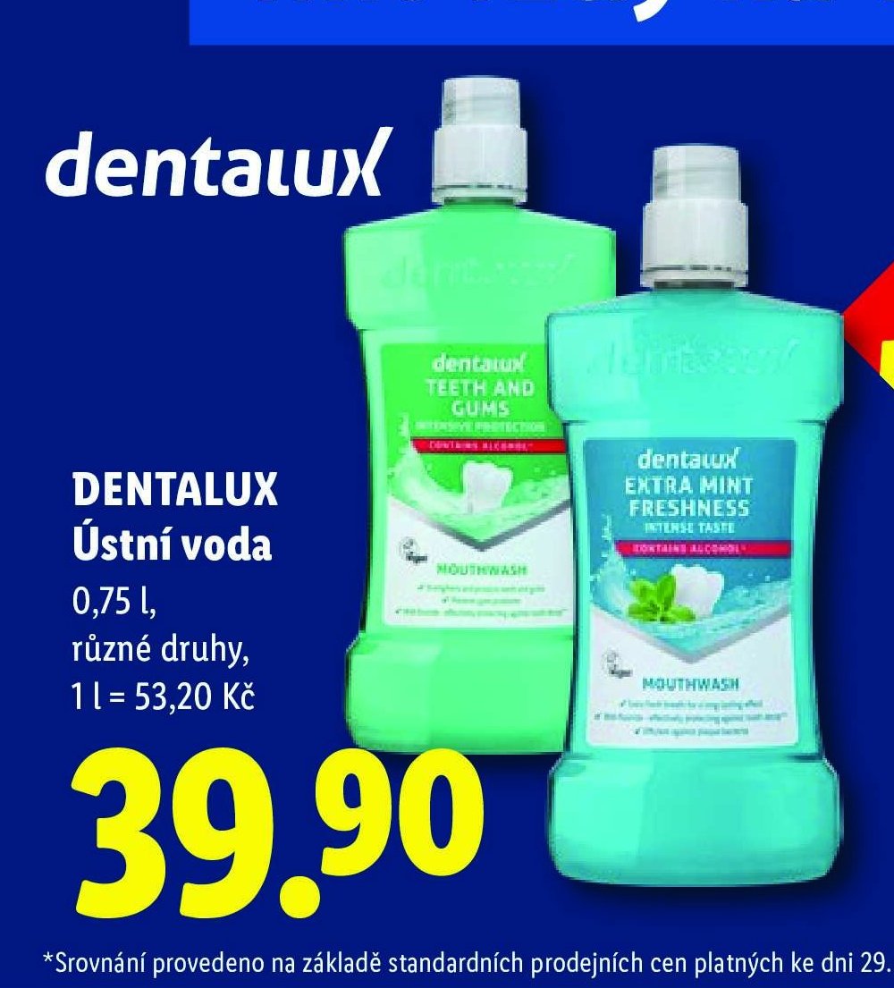 DENTALUX Ústní voda