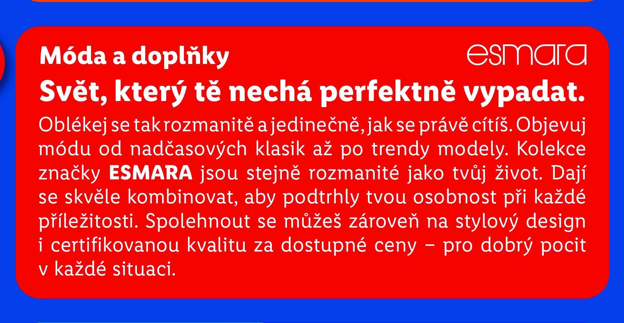 Móda a doplňky