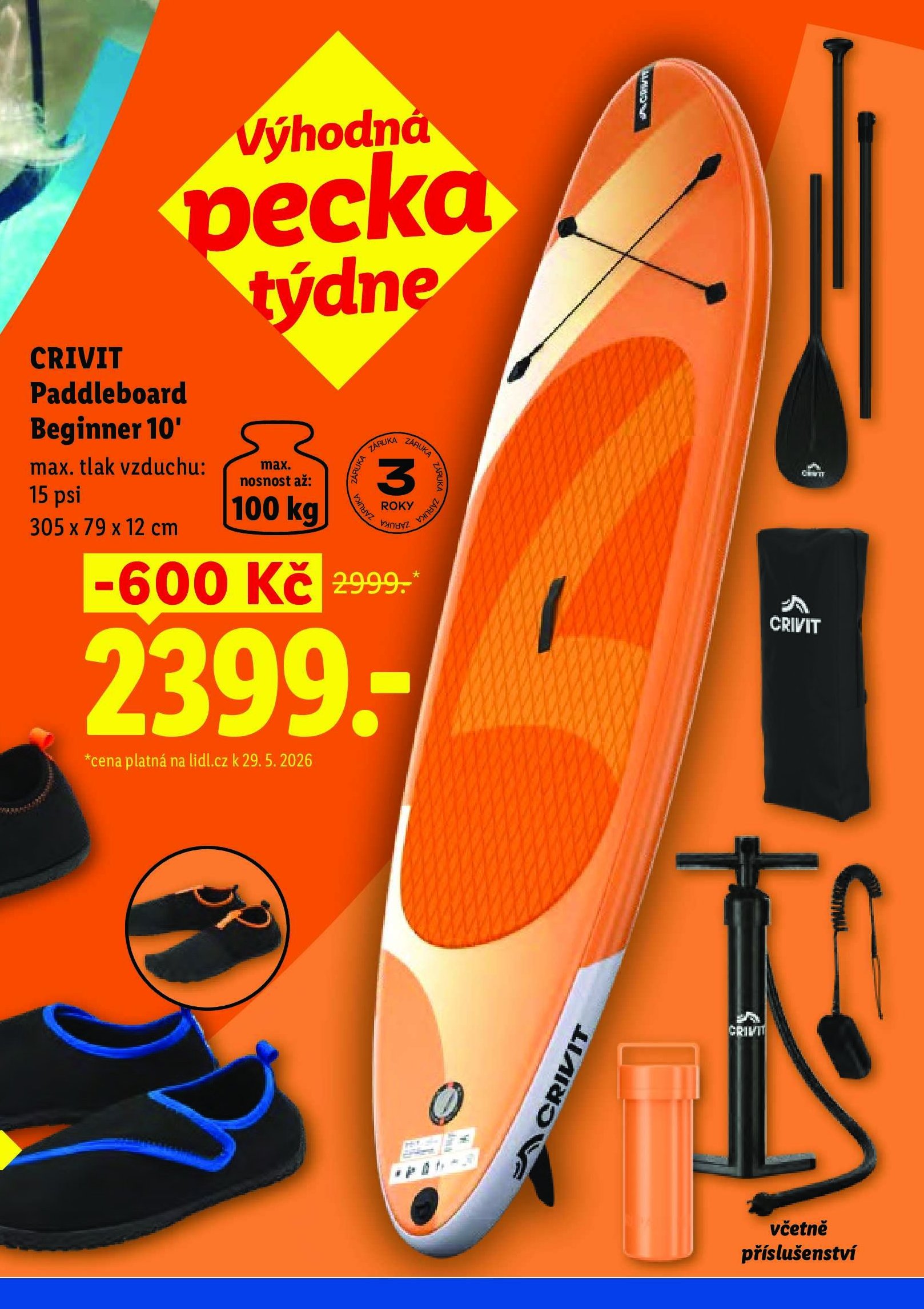 CRIVIT Paddleboard Beginner 10'