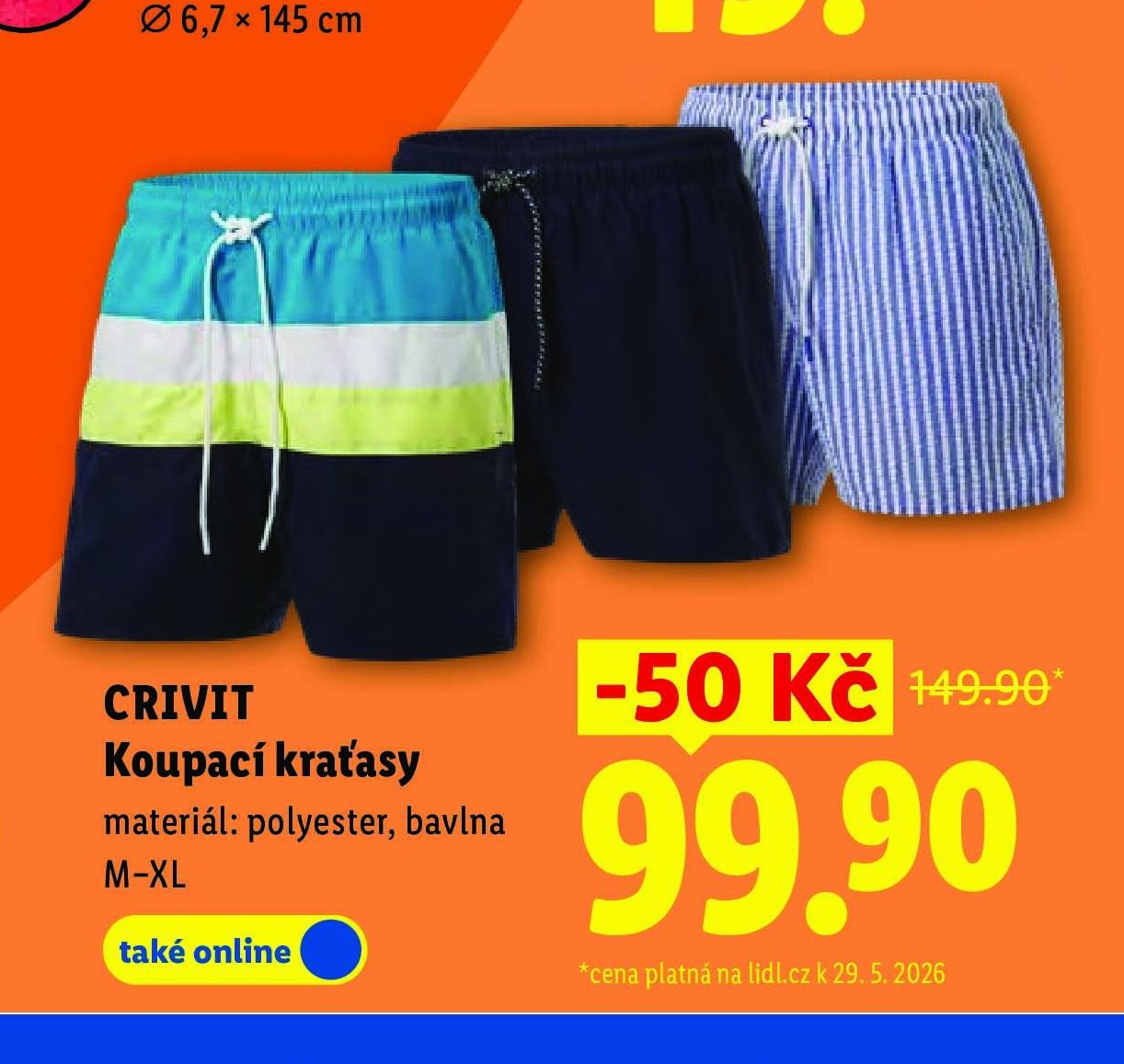 CRIVIT Koupací kraťasy
