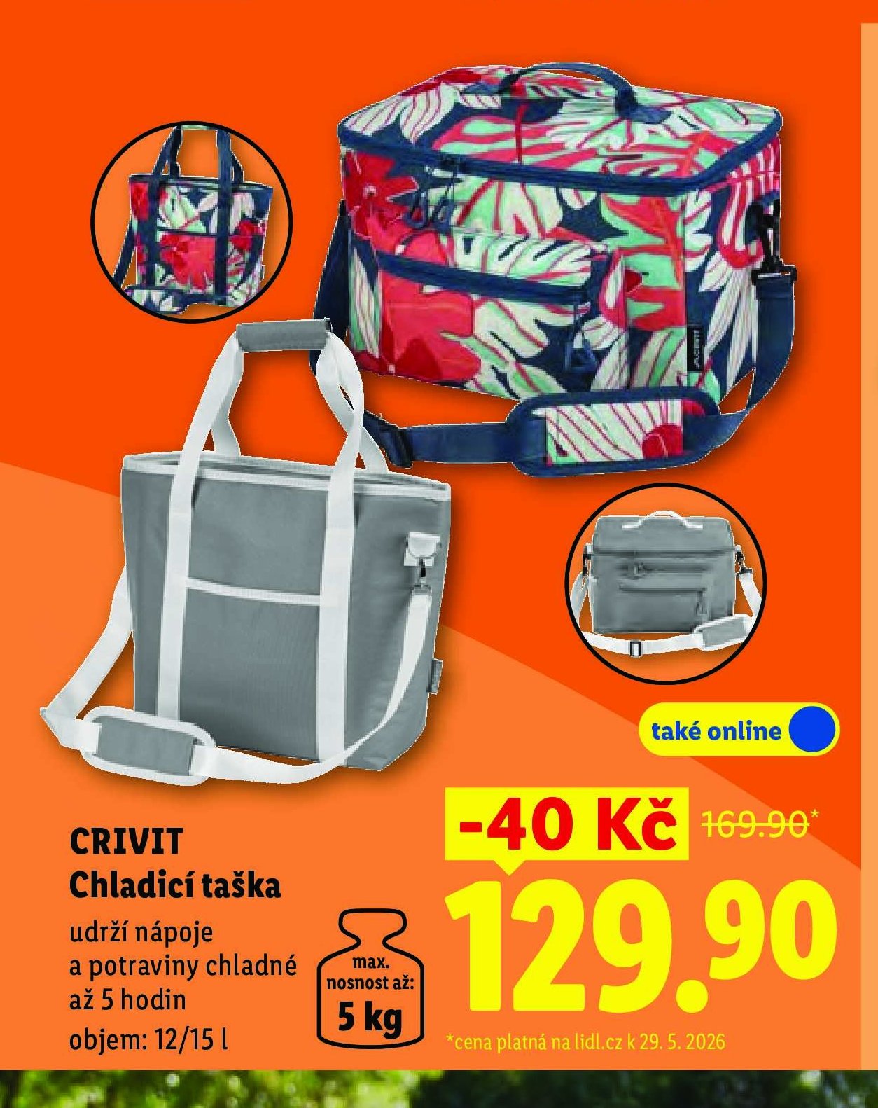 CRIVIT Chladicí taška