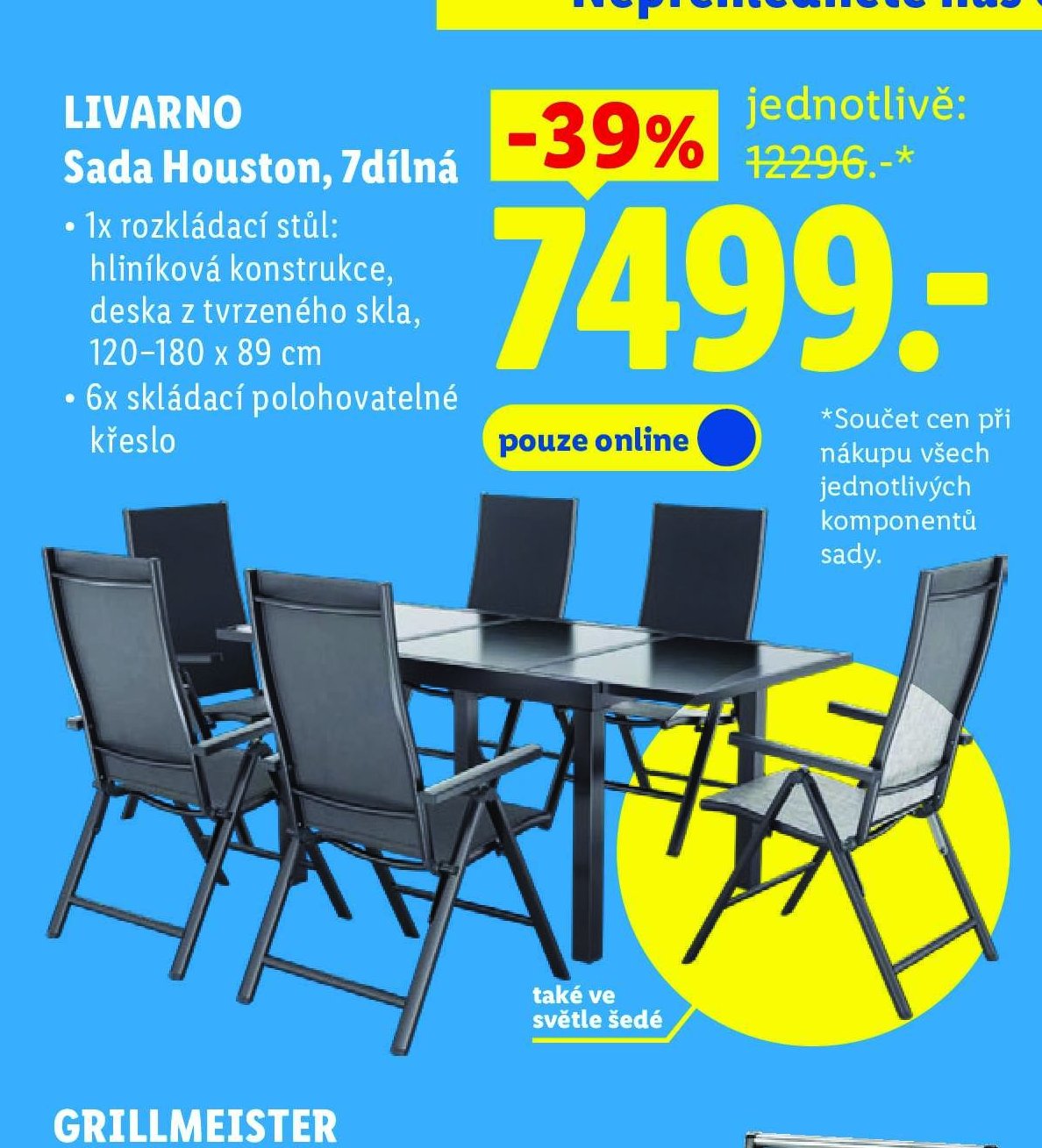 LIVARNO Sada Houston, 7dílná