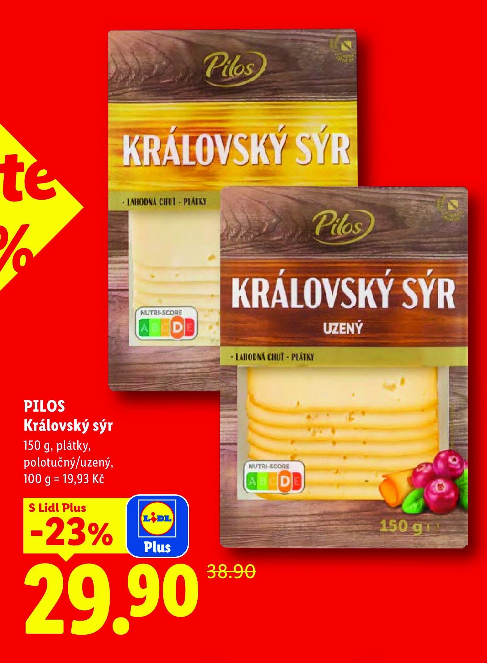 Pilos Královský sýr