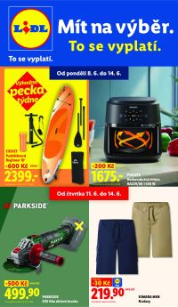 akční leták Lidl 8.6.2026-14.6.2026