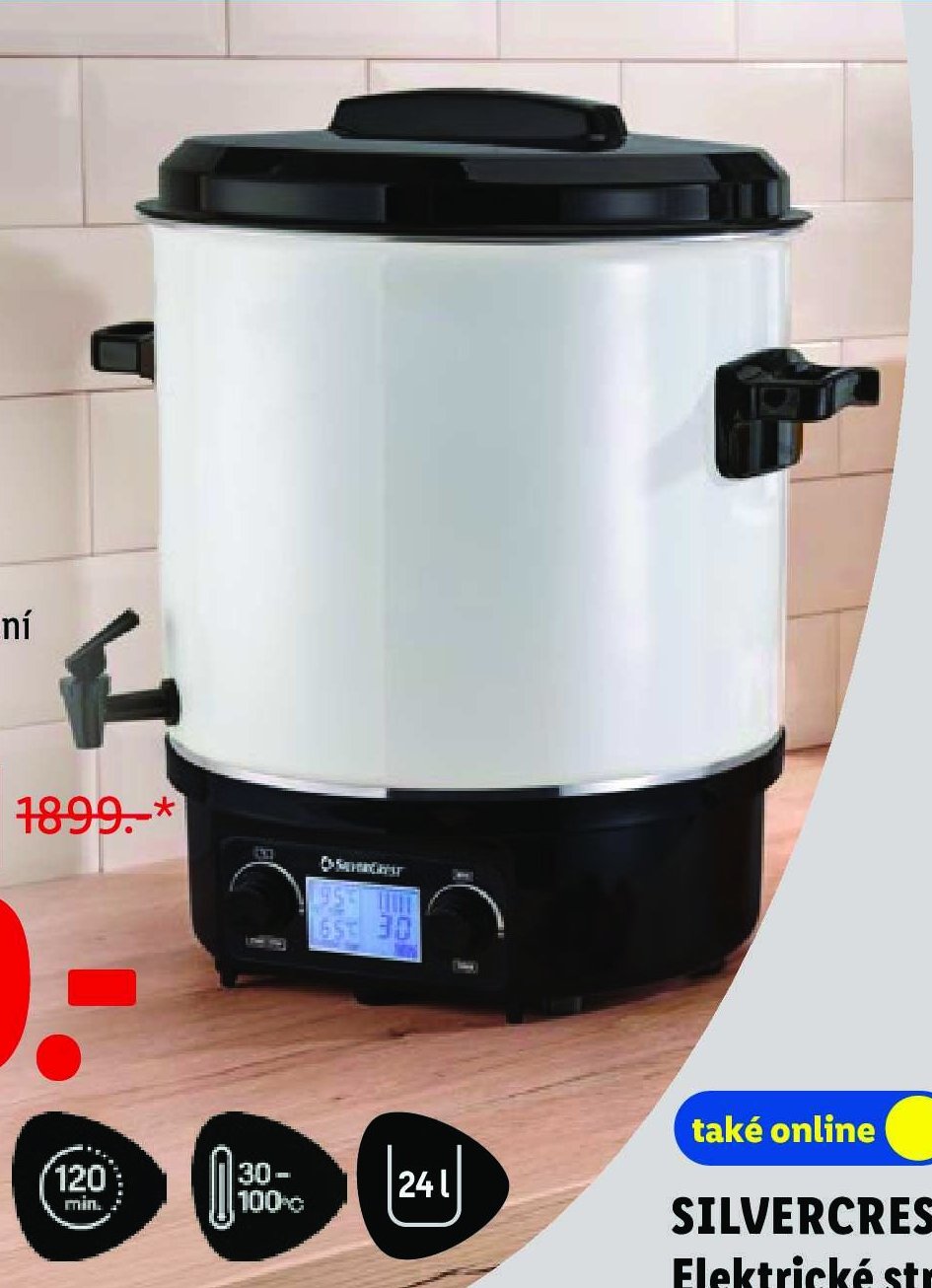 SILVERCREST Zavařovací hrnec 1 800 W