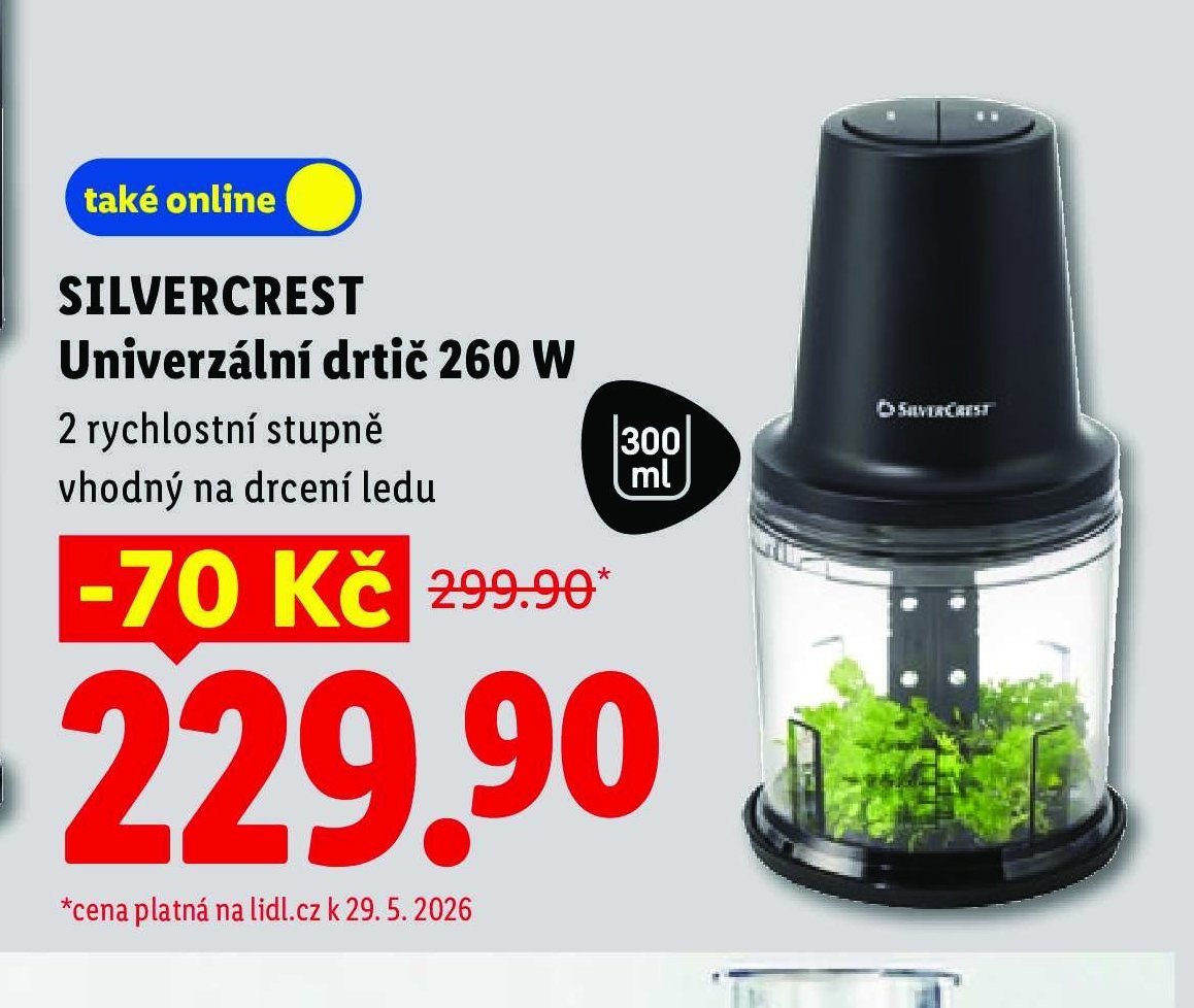 SILVERCREST Univerzální drtič 260 W