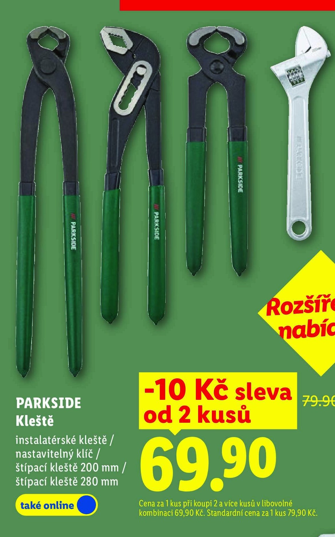 PARKSIDE Kleště