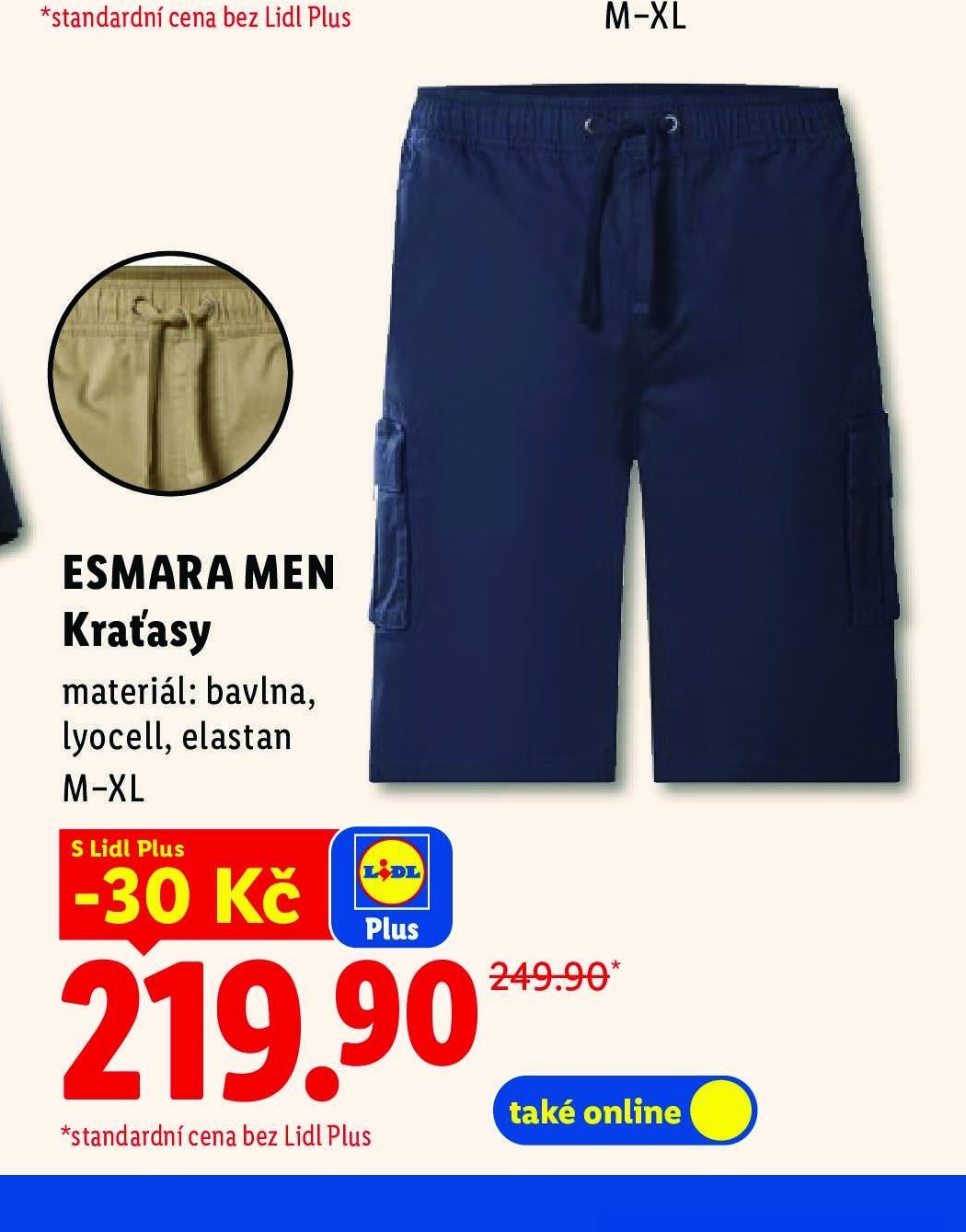 ESMARA MEN Kraťasy