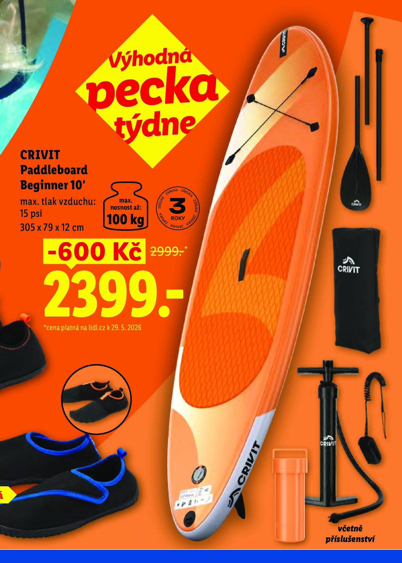 CRIVIT Paddleboard Beginner 10'