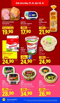 akční leták Lidl 11.6.2026-14.6.2026
