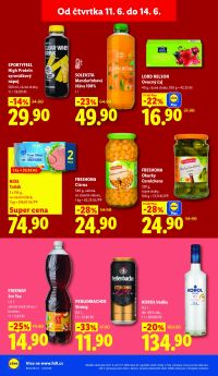 akční leták Lidl 11.6.2026-14.6.2026