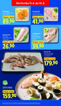 akční leták Lidl 11.6.2026-14.6.2026