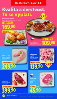 akční leták Lidl 11.6.2026-14.6.2026