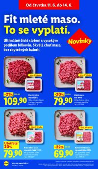 akční leták Lidl 11.6.2026-14.6.2026
