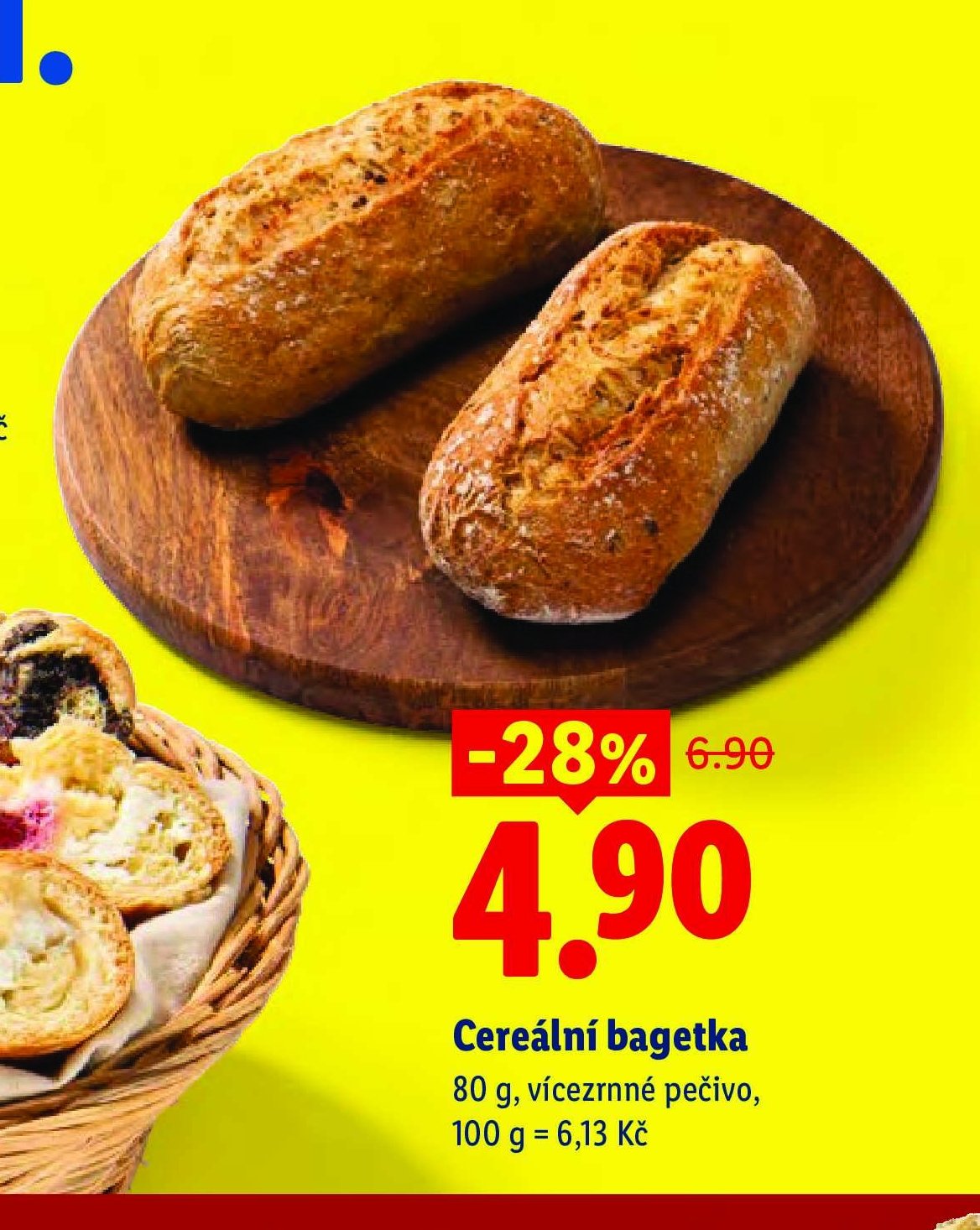 Cereální bagetka