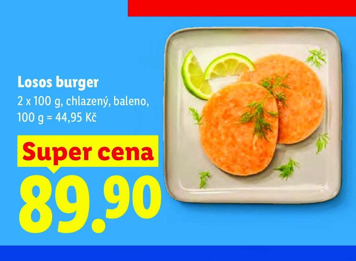 Losos burger