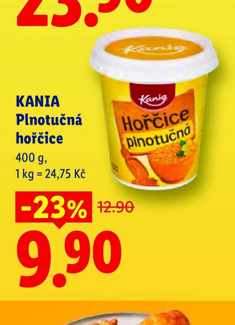 Kania Plnotučná hořčice