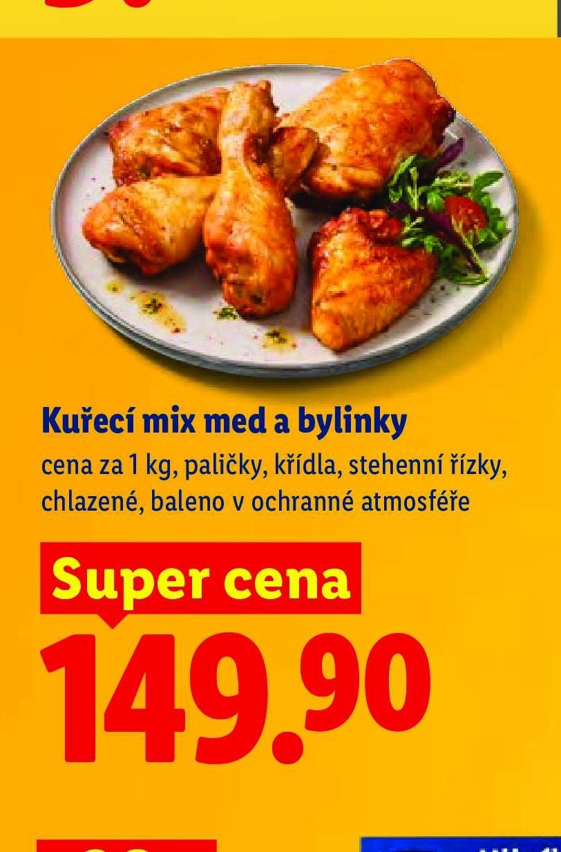Kuřecí mix med a bylinky