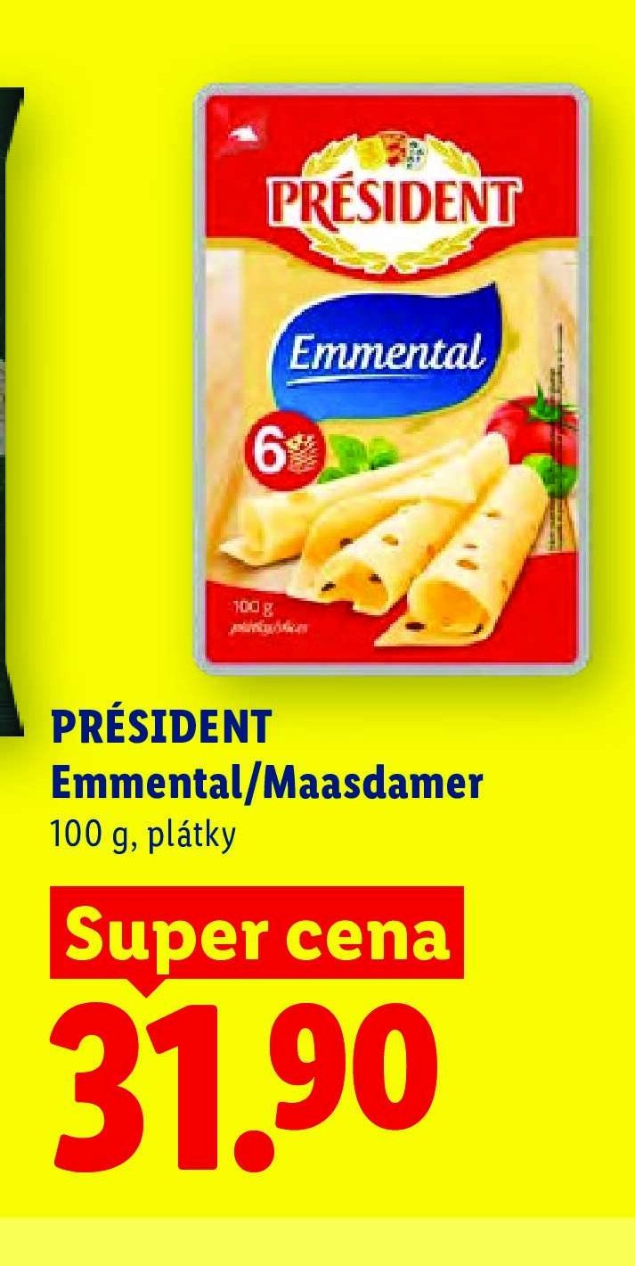 PRÉSIDENT Emmental/Maasdamer