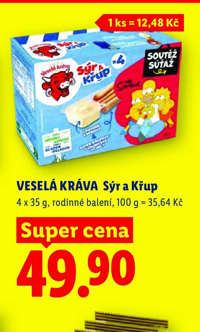 VESELÁ KRÁVA Sýr a Křup