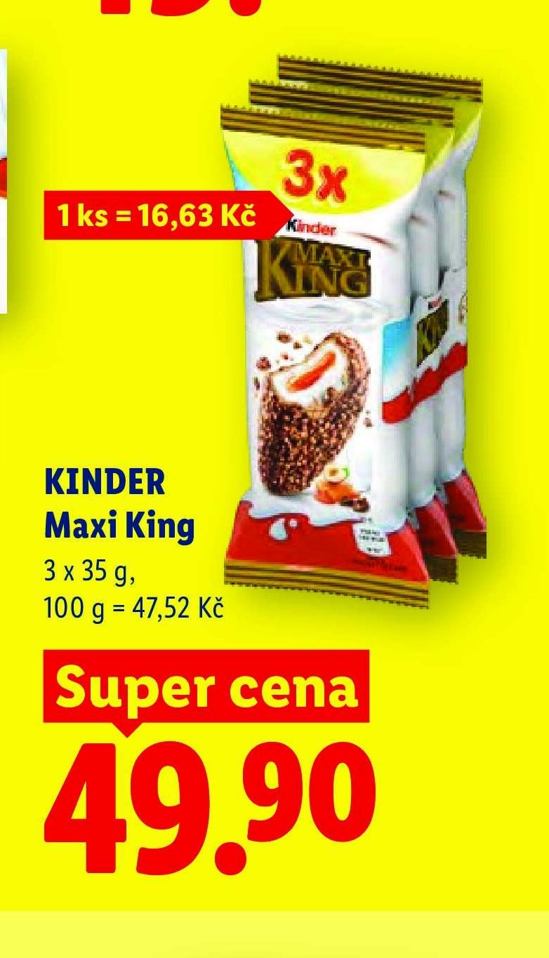 KINDER Maxi King