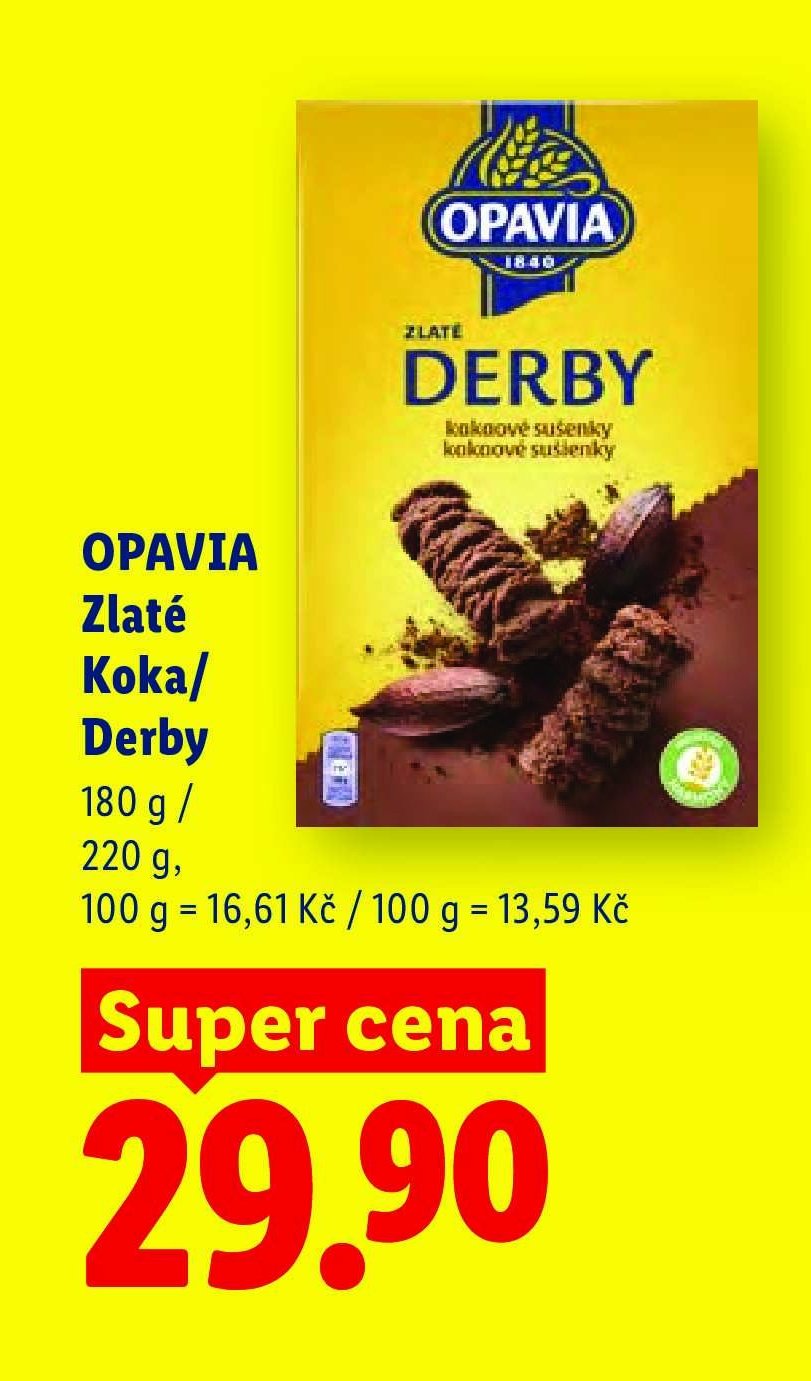 OPAVIA Zlaté Koka/Derby