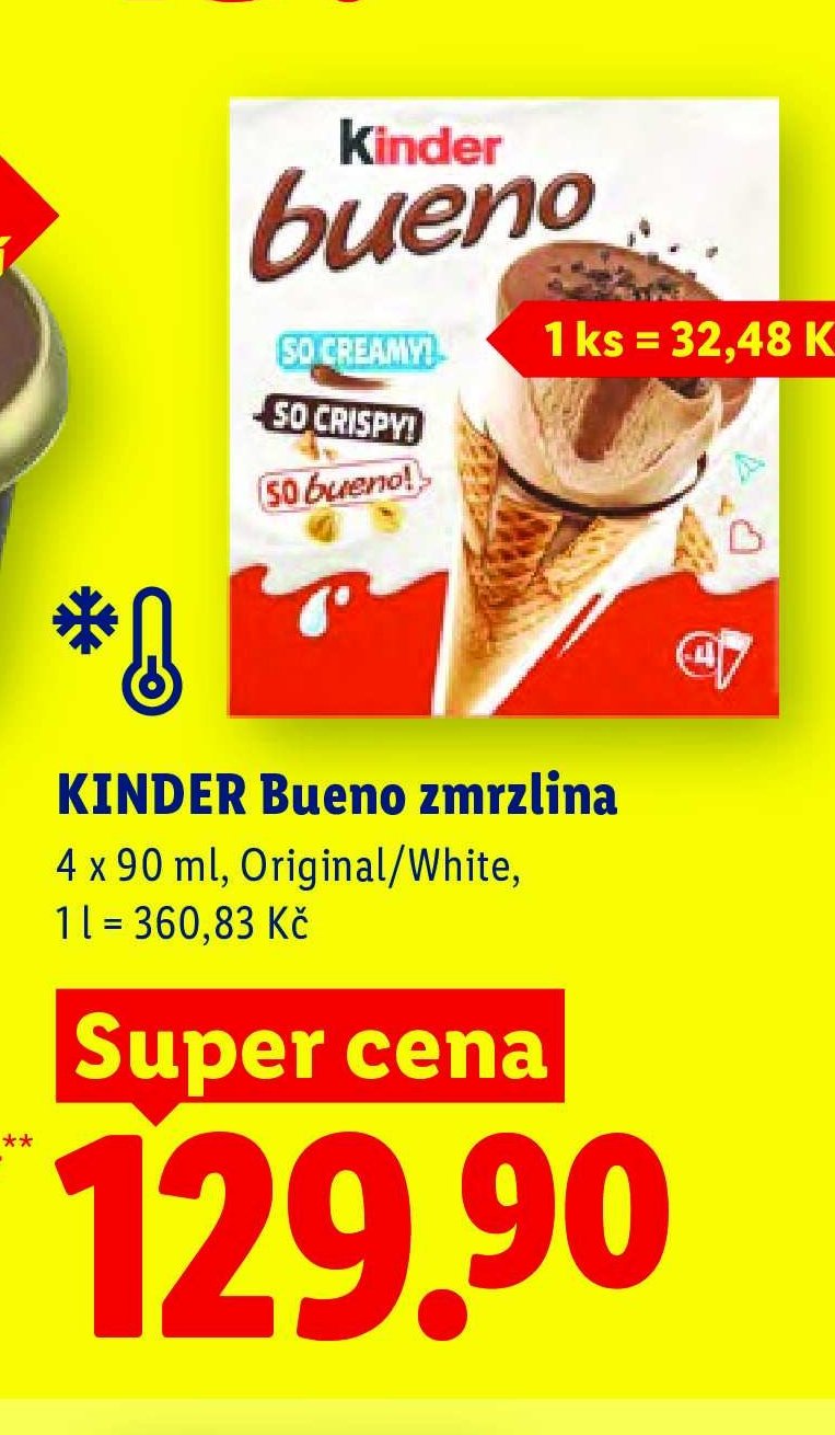 KINDER Bueno zmrzlina