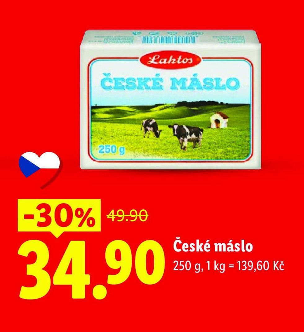 České máslo