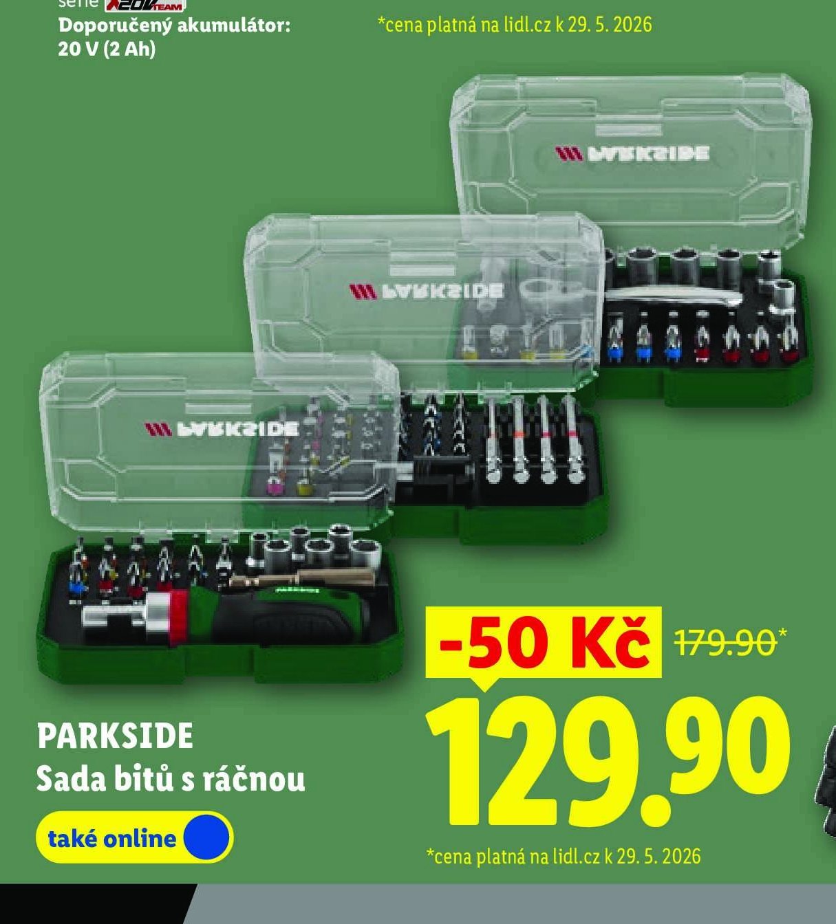 PARKSIDE Sada bitů s ráčnou