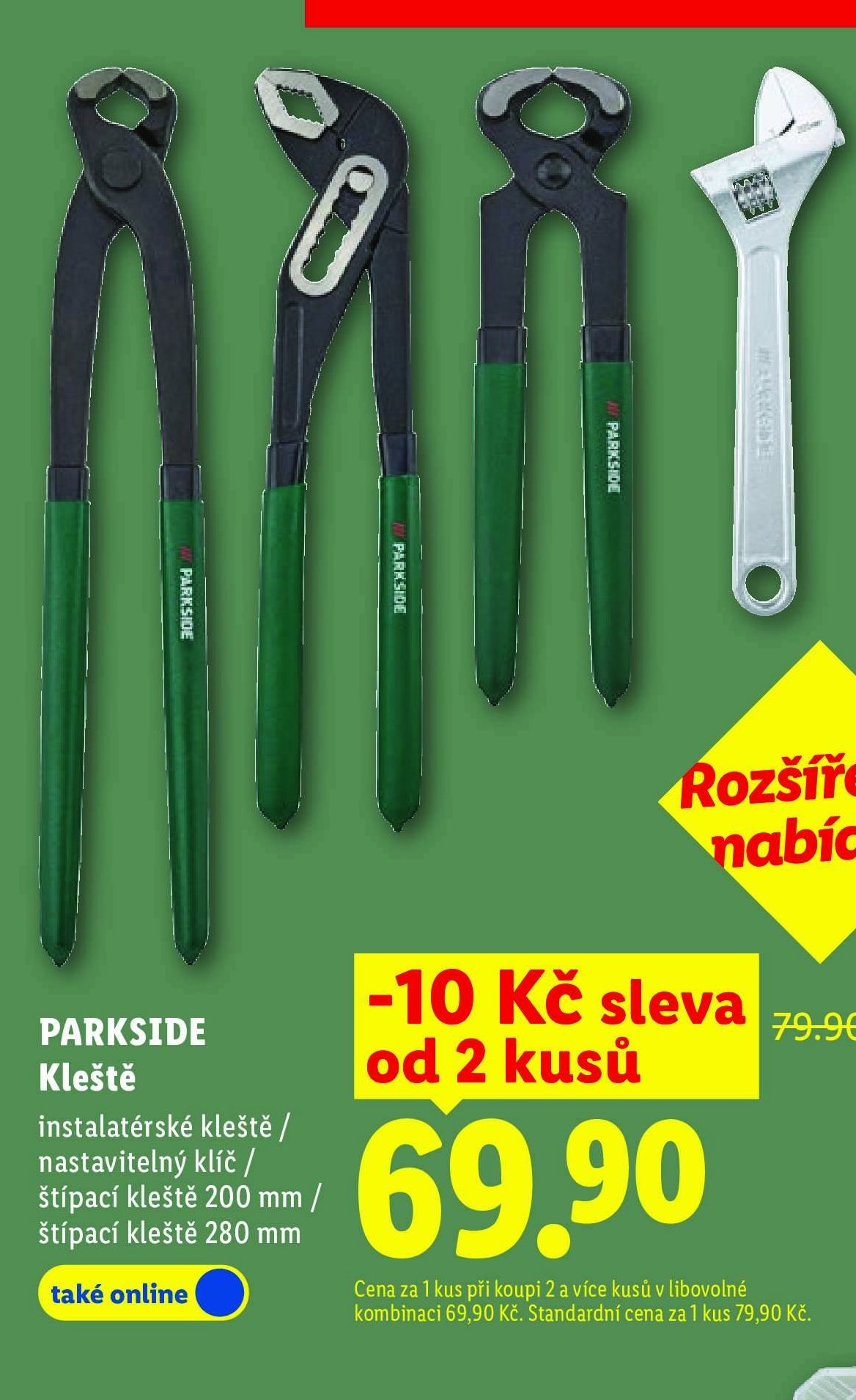 PARKSIDE Kleště