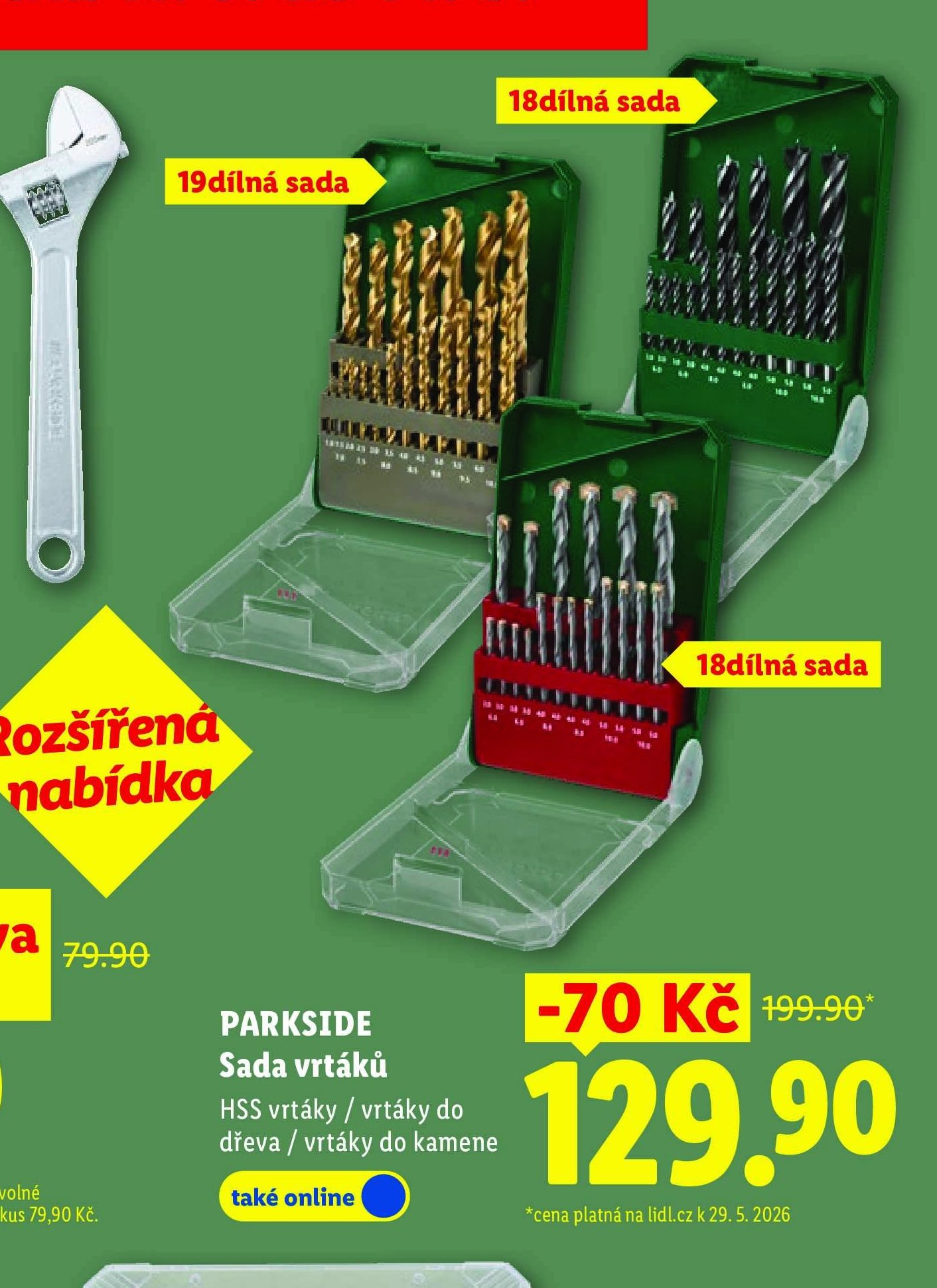 PARKSIDE Sada vrtáků
