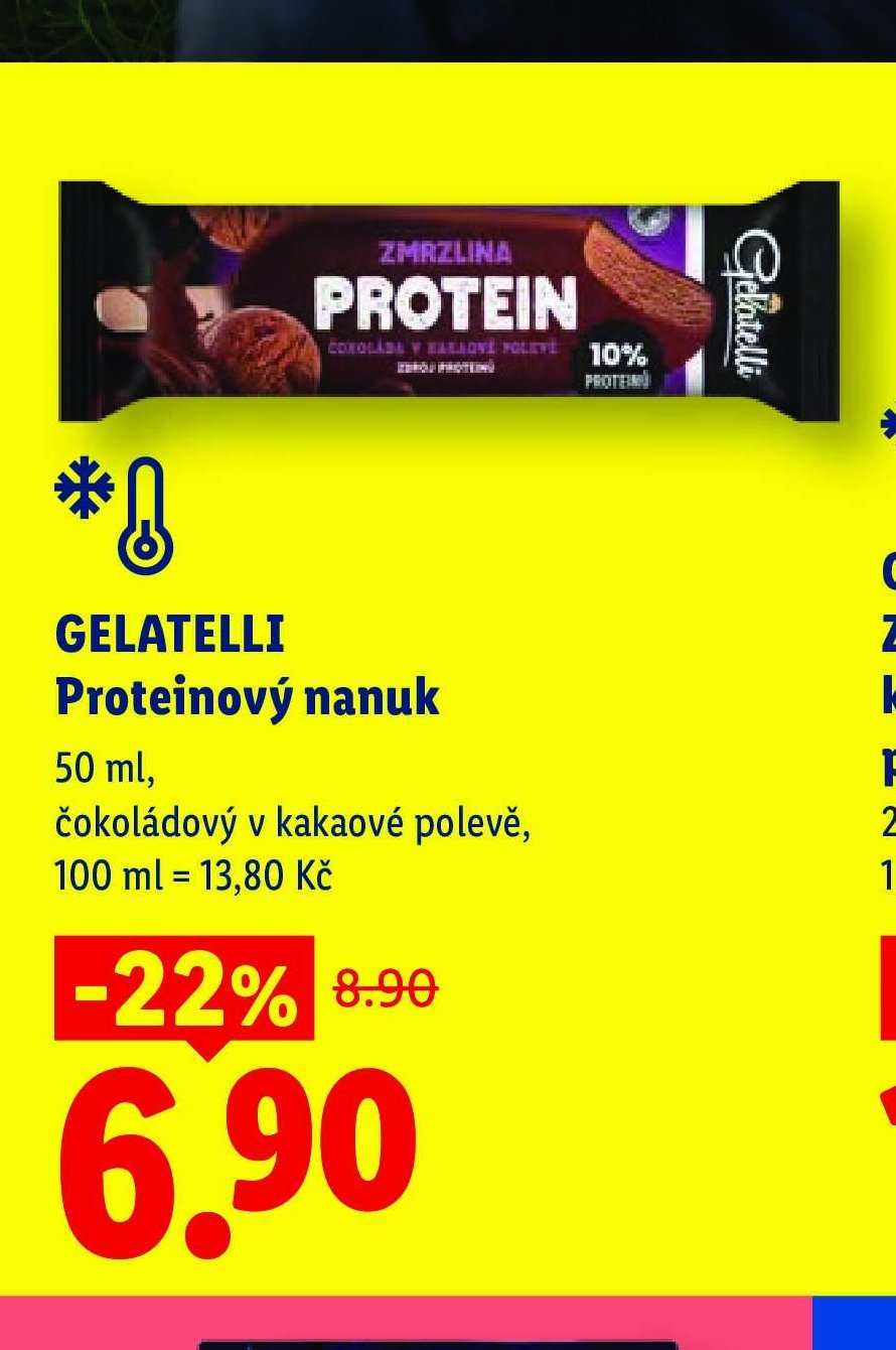 GELATELLI Proteinový nanuk