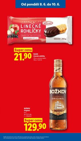 akční leták Lidl 8.6.2026-10.6.2026
