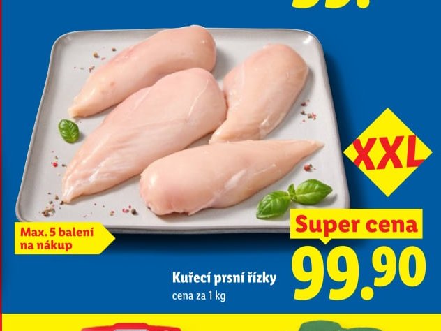 Kuřecí prsní řízky