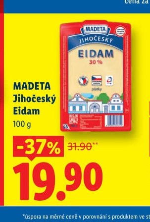 MADETA Jihočeský Eidam