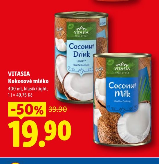 VITASIA Kokosové mléko