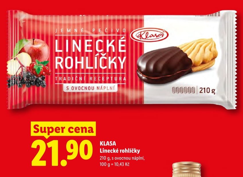 KLASA Linecké rohlíčky