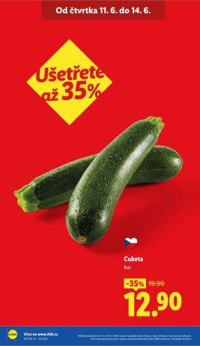 akční leták Lidl 11.6.2026-14.6.2026