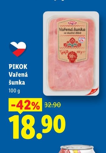 PIKOK Vařená šunka