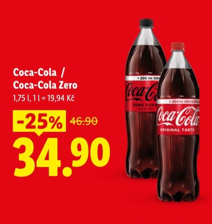 Coca-Cola / Coca-Cola Zero 1,75 l